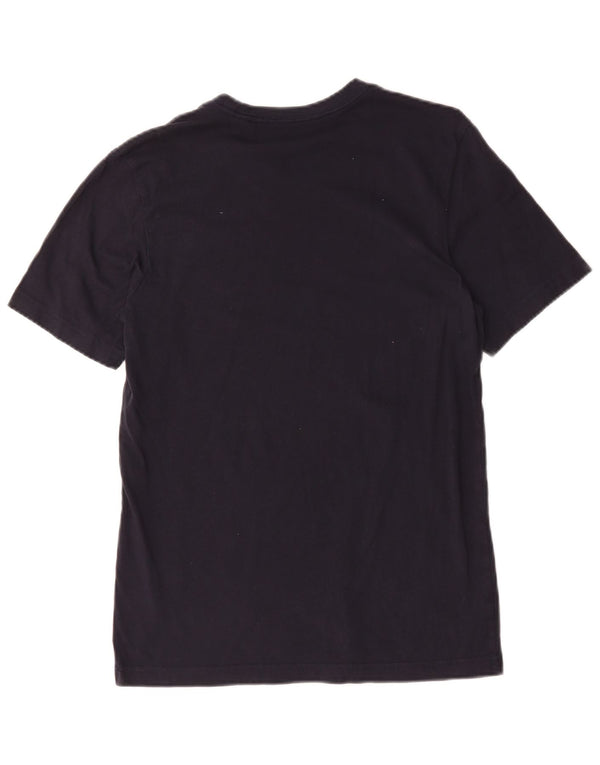 Adidas Herren Grafik T-Shirt Top Small Marineblau Baumwolle