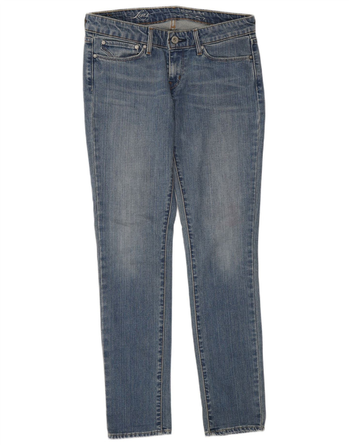 Levi's Damen Slight Curve Skinny Jeans W28 L30 Blau