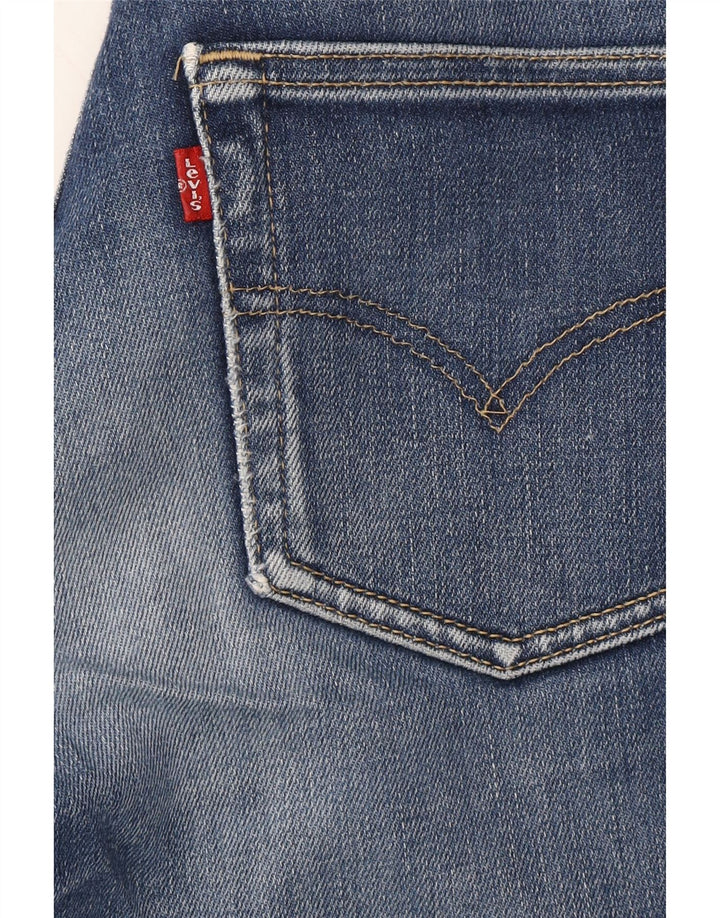 LEVI'S Womens Bootcut Jeans  W26 L29 Navy Blue Cotton Vintage Levi's and Second-Hand Levi's from Messina Hembry 