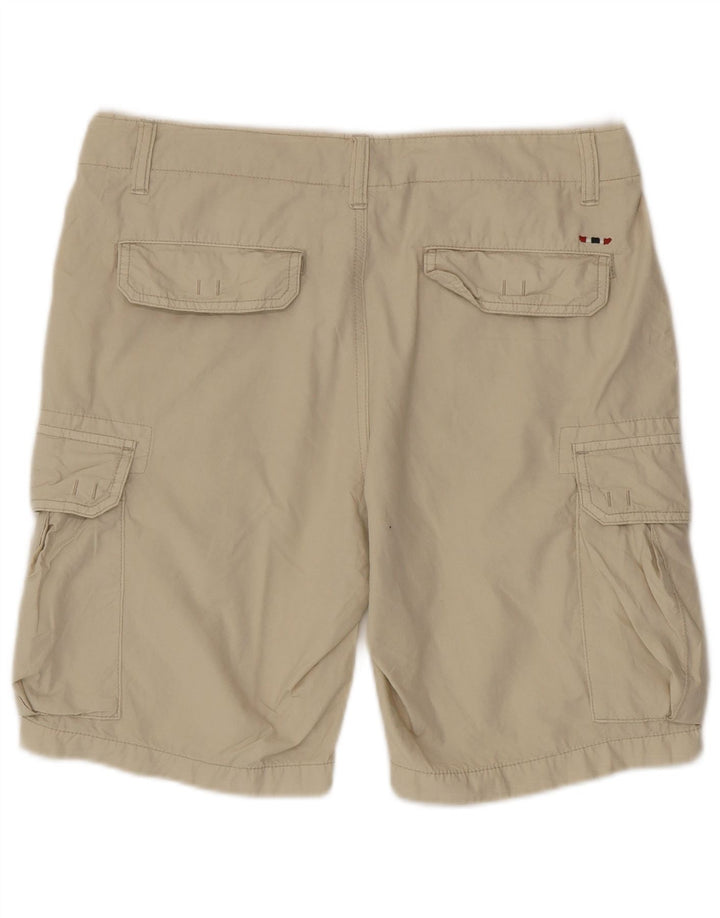 Napapijri Herren Cargoshorts W31 Mittelbeige Baumwolle