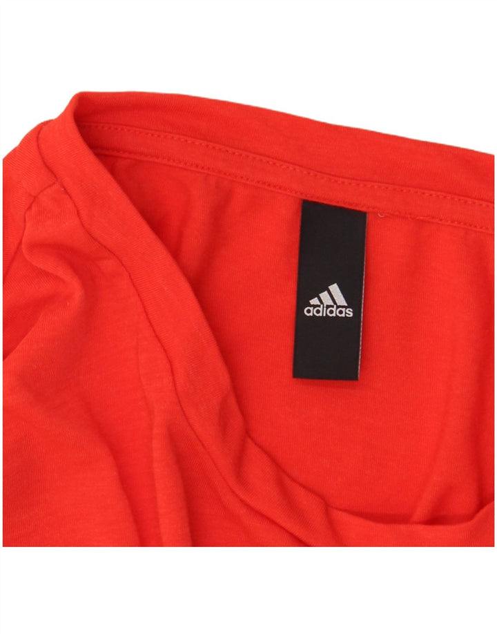 Adidas Herren T-Shirt Top XL Rot
