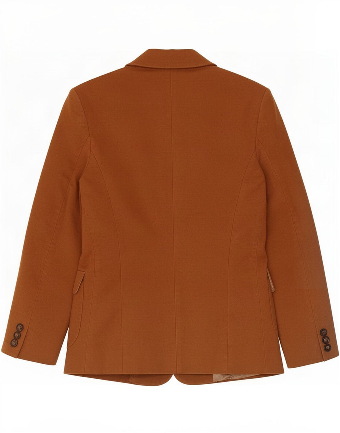 Seventy Damen-Blazer mit 2 Knöpfen, IT 40, kleine braune Baumwolle