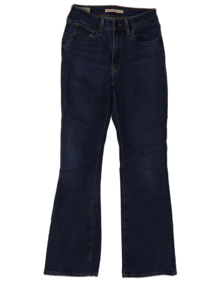 Levi's Damen 725 Bootcut-Jeans mit hohem Bund, W27, L29, blaues Lyocell