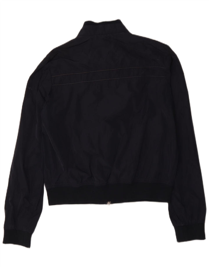 Calvin Klein Jeans Herren Bomberjacke UK 40 Large Marineblau Polyester