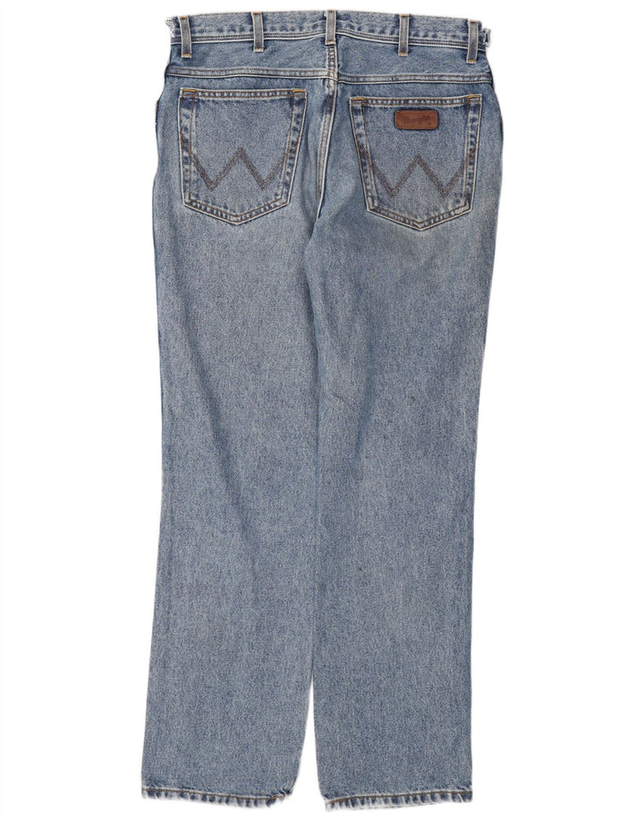 Wrangler Herren-Jeans mit normaler Passform, gerade Passform, W34, L32, Blau, Baumwolle