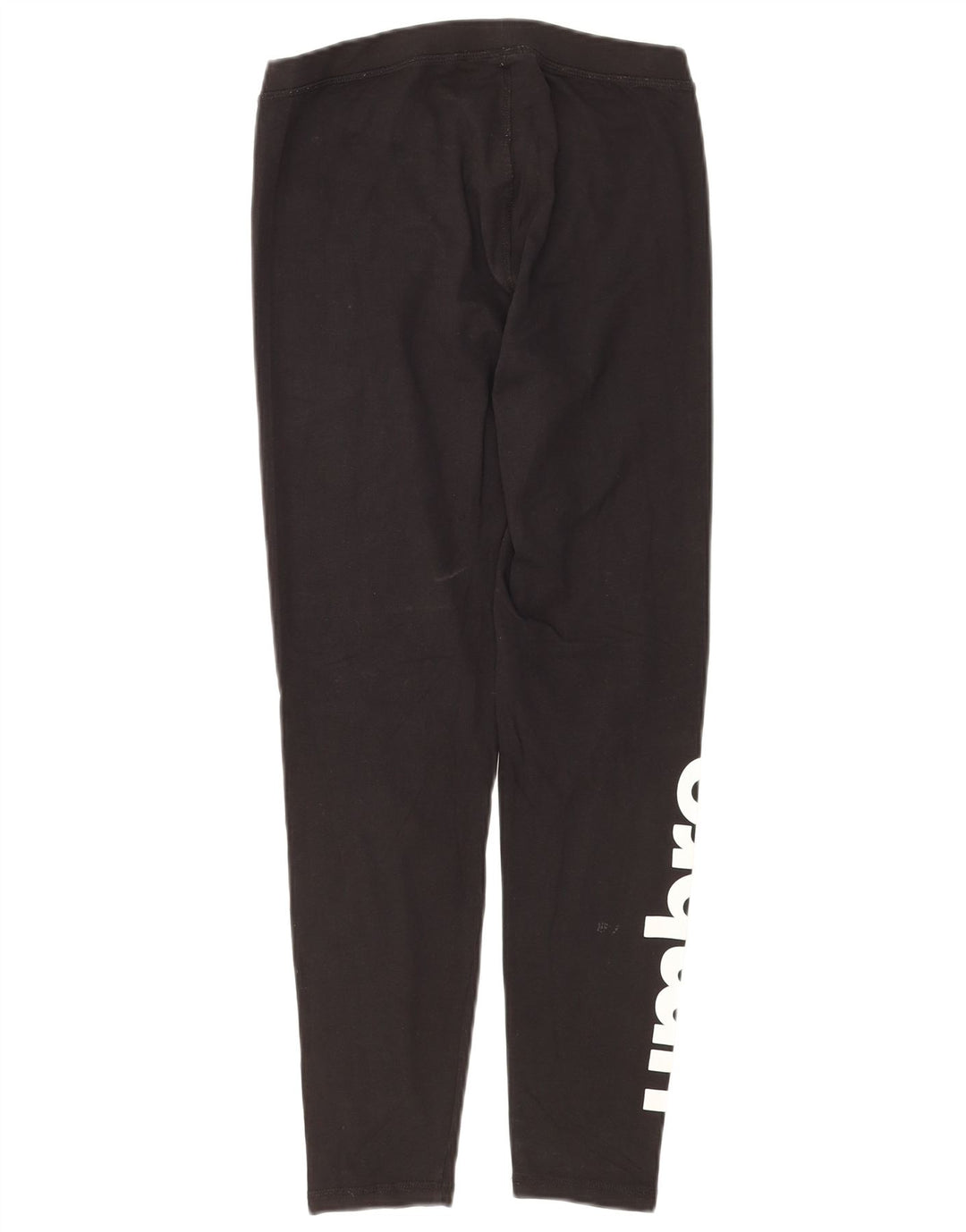 UMBRO Damen Crop Graphic Leggings UK 12 Mittelschwarze Baumwolle