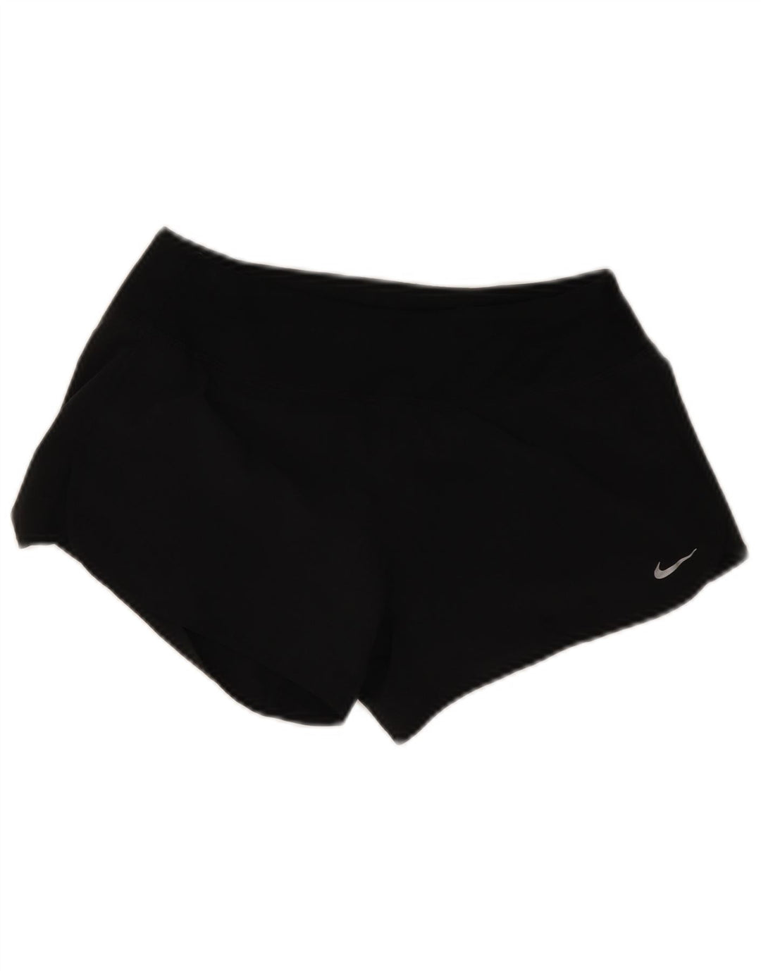 Nike Damen Dri Fit Sport Shorts UK 10 Small Schwarz Polyester