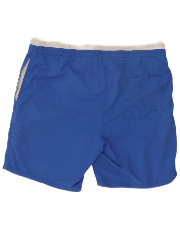 Diadora Herren-Badeshorts mit Grafik, XL, Blau, Farbblock