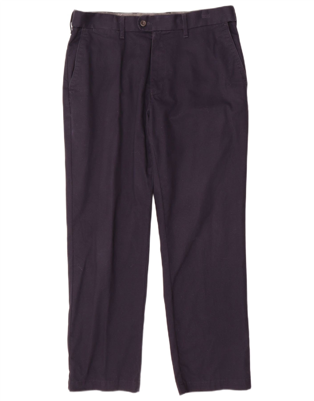 Marks & Spencer Herren-Anzughose, normal, W34, L29, Marineblau, Baumwolle