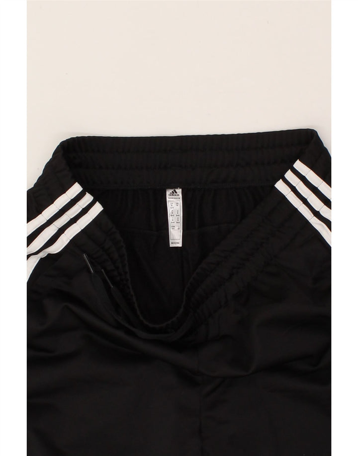 ADIDAS Womens Tracksuit Trousers UK 12/14 Medium  Black Polyester Vintage Adidas and Second-Hand Adidas from Messina Hembry 
