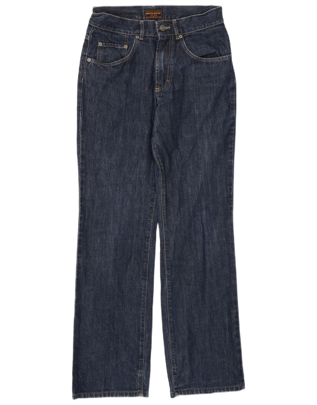 Lee Damen Straight Jeans W30 L30 Marineblaue Baumwolle
