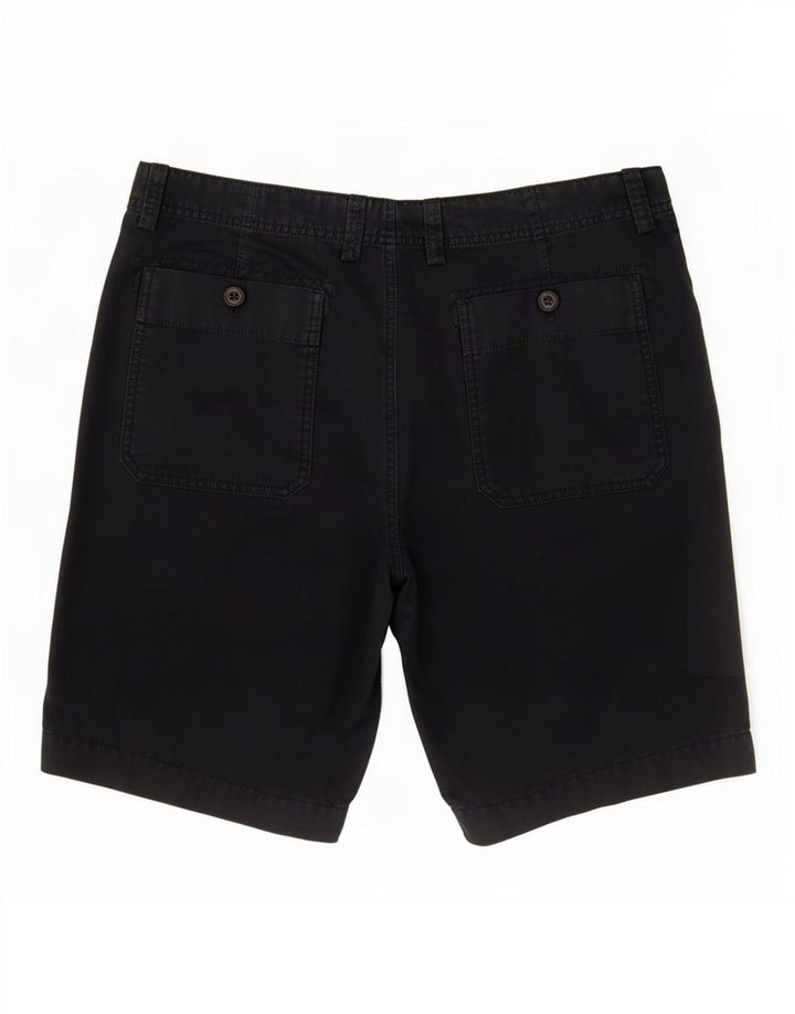 Massimo Dutti Herren Chinoshorts EU 44 Large W34 Marineblaue Baumwolle