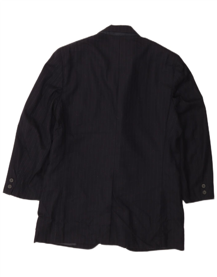 BROOKS BROTHERS Herren 346 Blazerjacke UK 38 Mittelmarineblauer Nadelstreifen