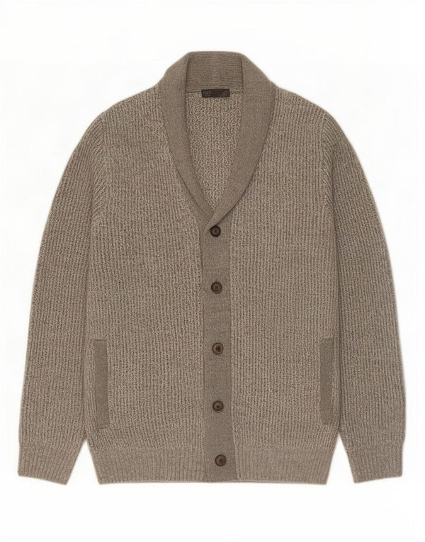 Marks & Spencer Herren Strickjacke 2XL Grau Acryl