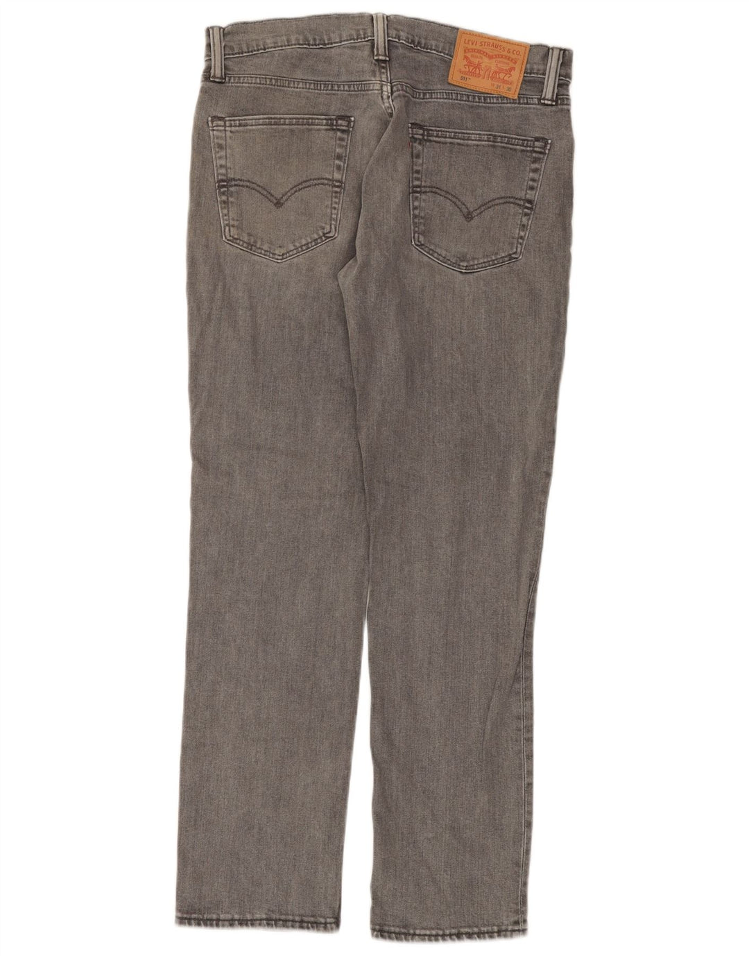 Levi's Herren 511 Slim Jeans W31 L30 Graue Baumwolle