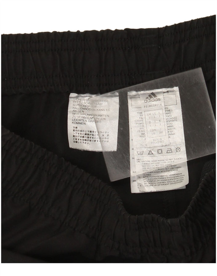 Adidas Herren Aeroready Graphic Trainingshose, groß, aus schwarzem Polyester