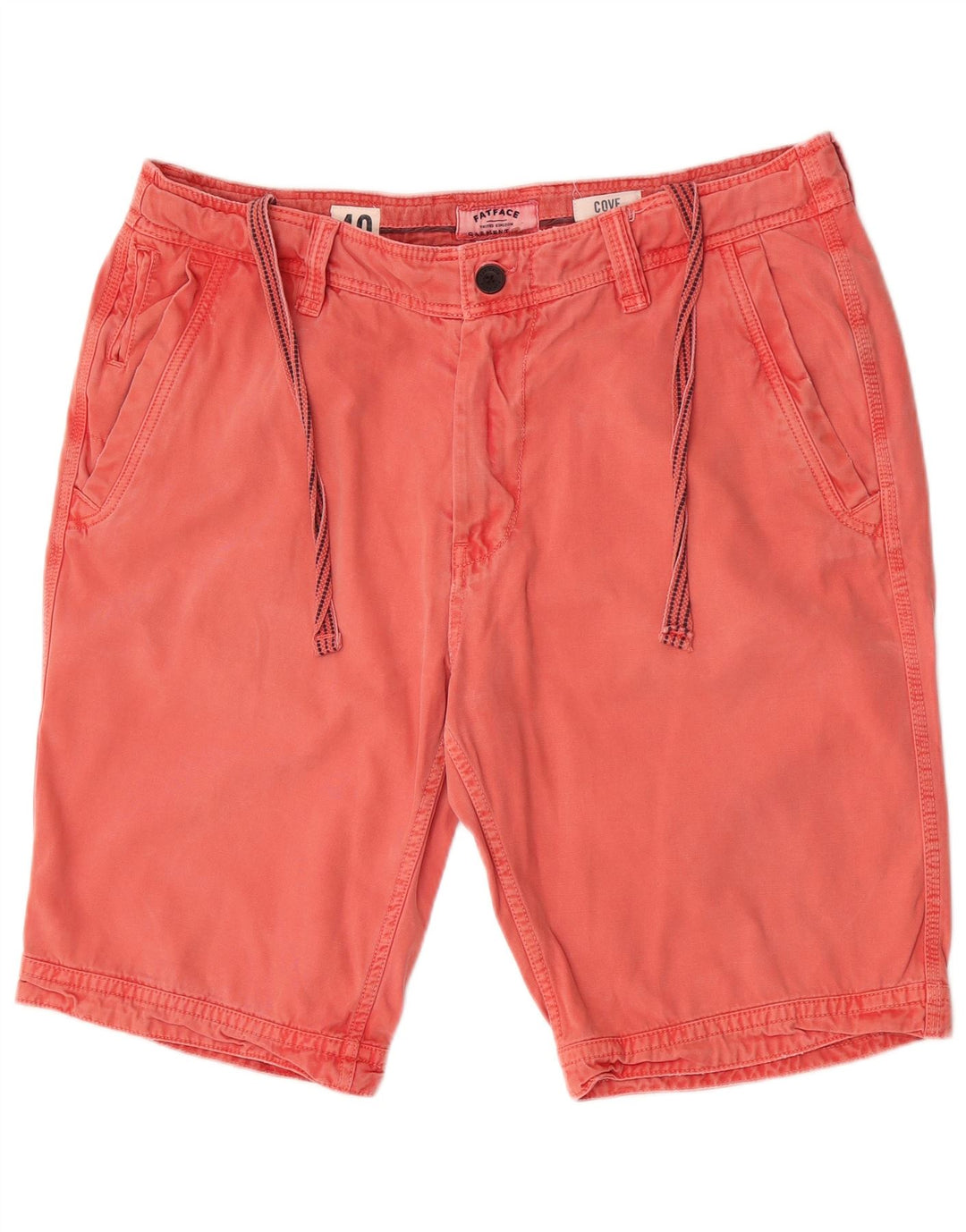 Fat Face Herren-Chinoshorts W40 XL aus roter Baumwolle