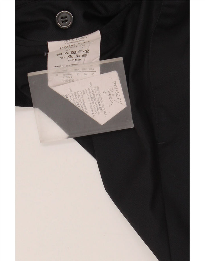 Emporio Armani Herren 2-Knopf-2-teiliger Anzug IT 50 Large W35 L30 Marineblau