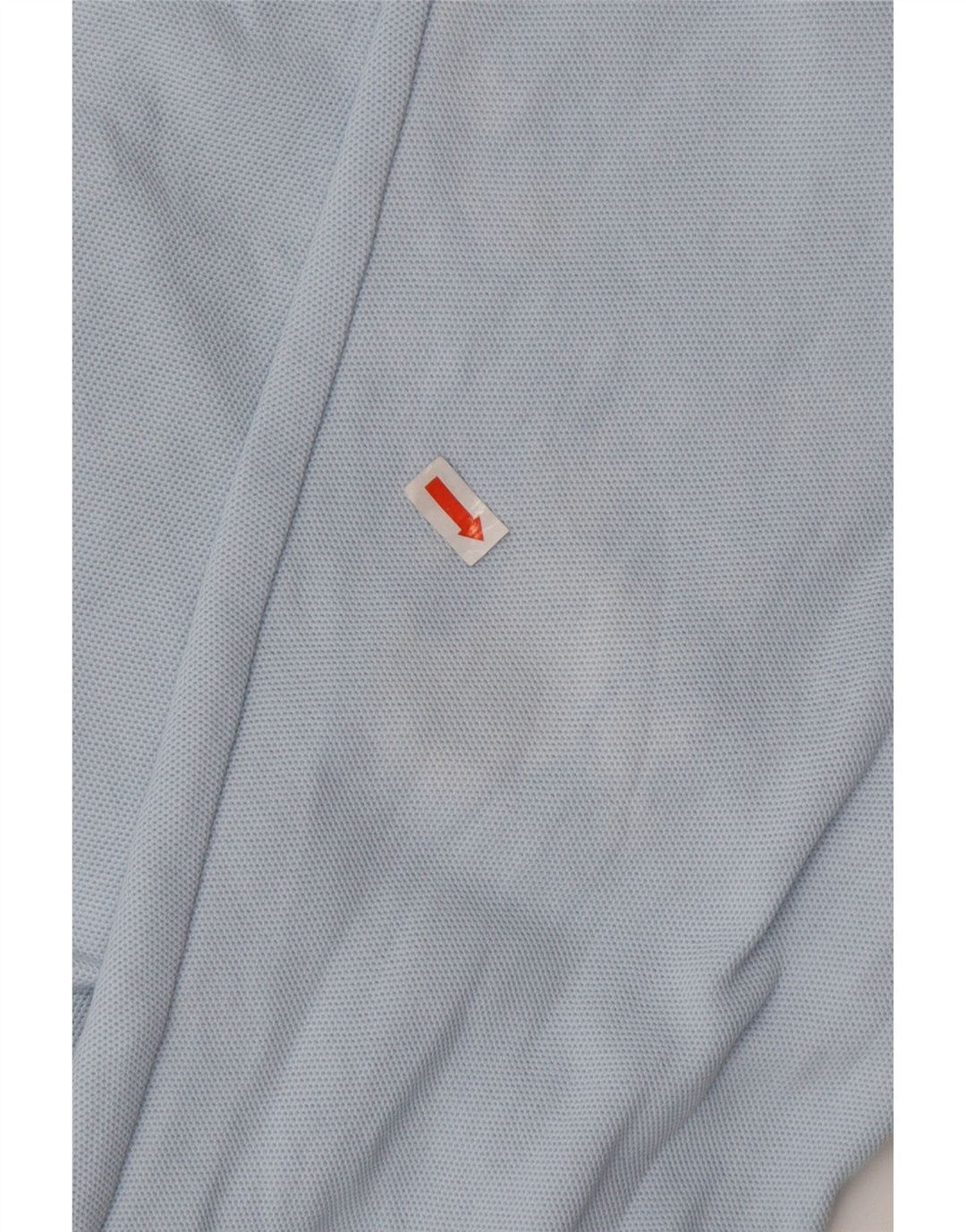 FILA Herren-Poloshirt mit lockerer Passform, langärmelig, IT 50, mittelblaue Baumwolle