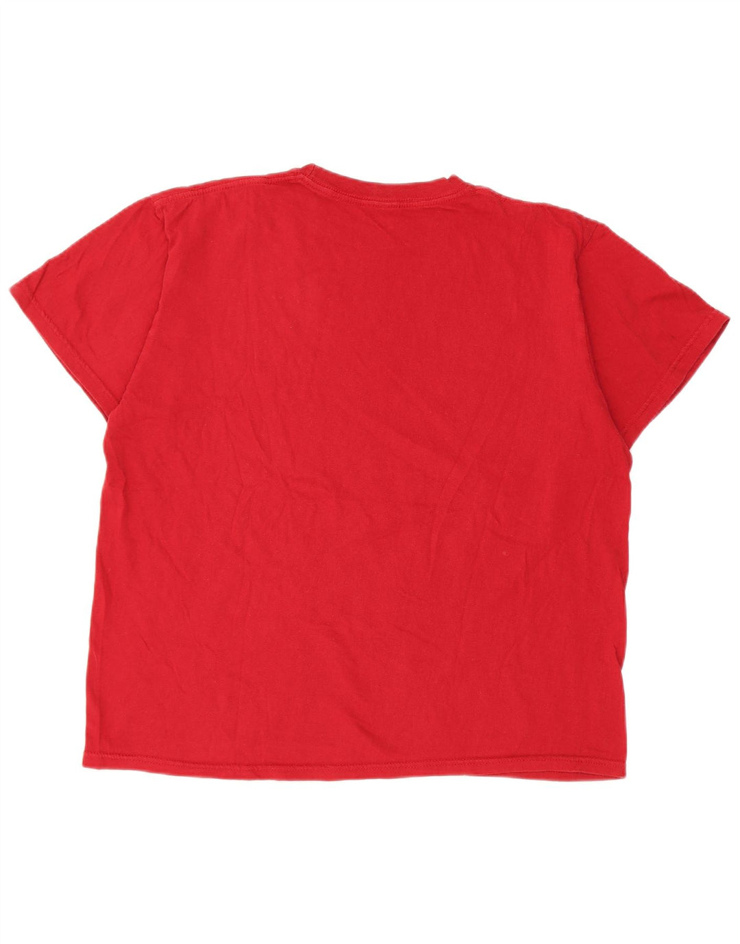 Hard Rock Cafe Herren Athens Grafik-T-Shirt aus mittelroter Baumwolle