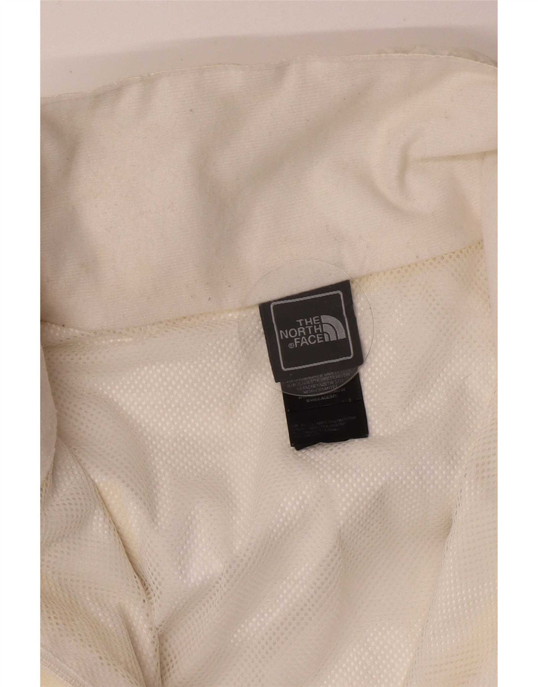 The North Face Damen-Regenjacke mit Kapuze, UK 14, mittelweißes Nylon
