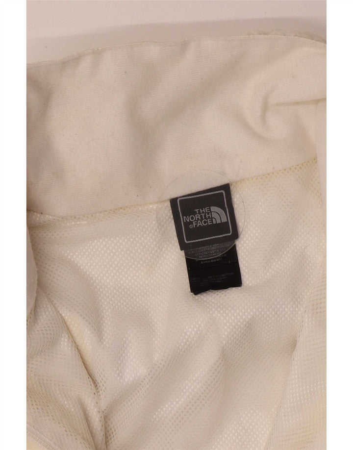 The North Face Damen-Regenjacke mit Kapuze, UK 14, mittelweißes Nylon