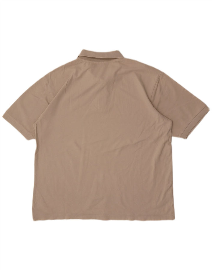 Kappa Herren Poloshirt 2XL Beige Baumwolle