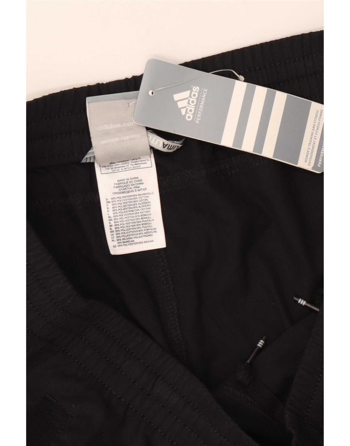 Adidas Damen Climalite Regular Bootcut Hose UK 16 Large W34 L31 Schwarz