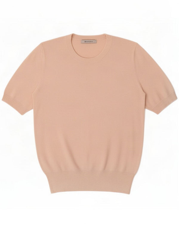 Zara Damen Kurzarmblusenoberteil UK 10 Small Pink