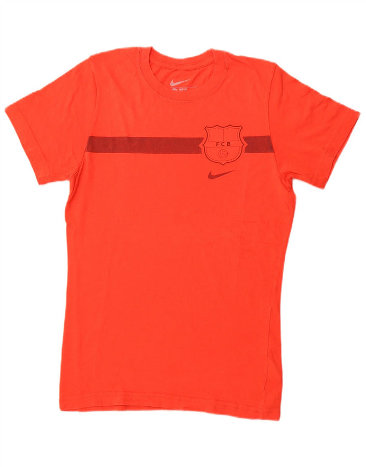 NIKE Herren FCB Small Red Colourblock Cotton Sports