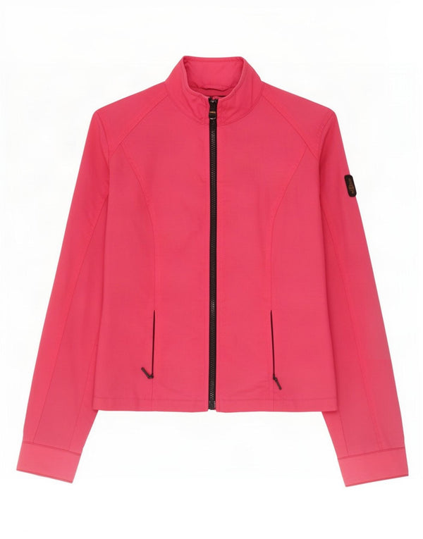 Refrigiwear Damen Regenjacke IT 40 Small Rosa Polyamid