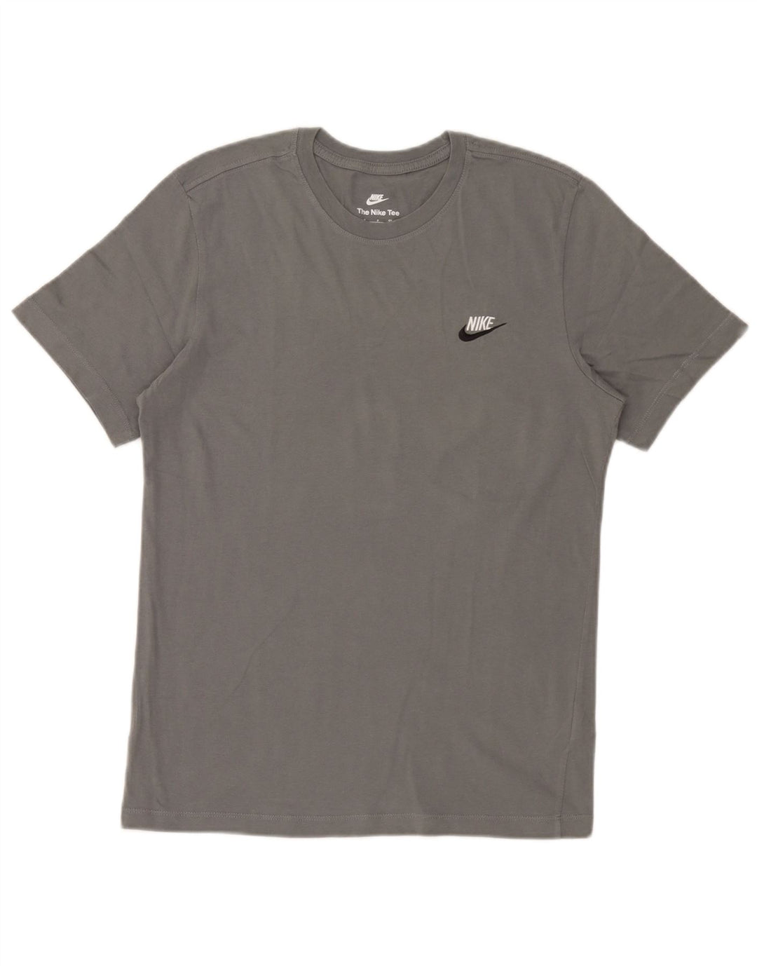 Nike Herren T-Shirt Top Small Grau Baumwolle