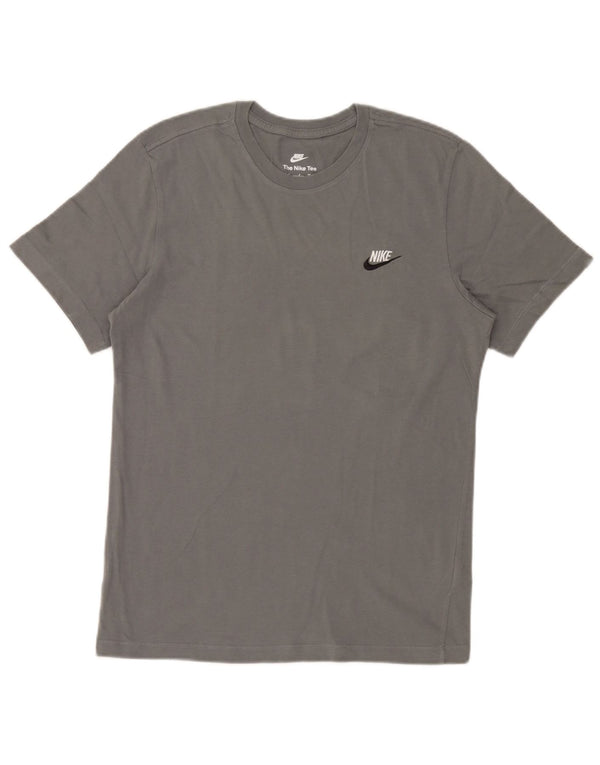 Nike Herren T-Shirt Top Small Grau Baumwolle