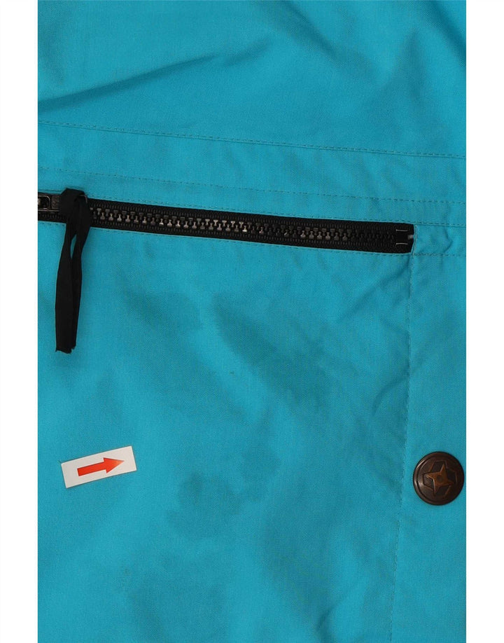 Colmar Herren-Skijacke mit Kapuze, lockere Passform, IT 50, Mittelblau, Farbblock