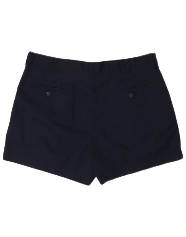 Lotto Herren Pegged Chino Shorts W44 2XL Marineblau Polyester