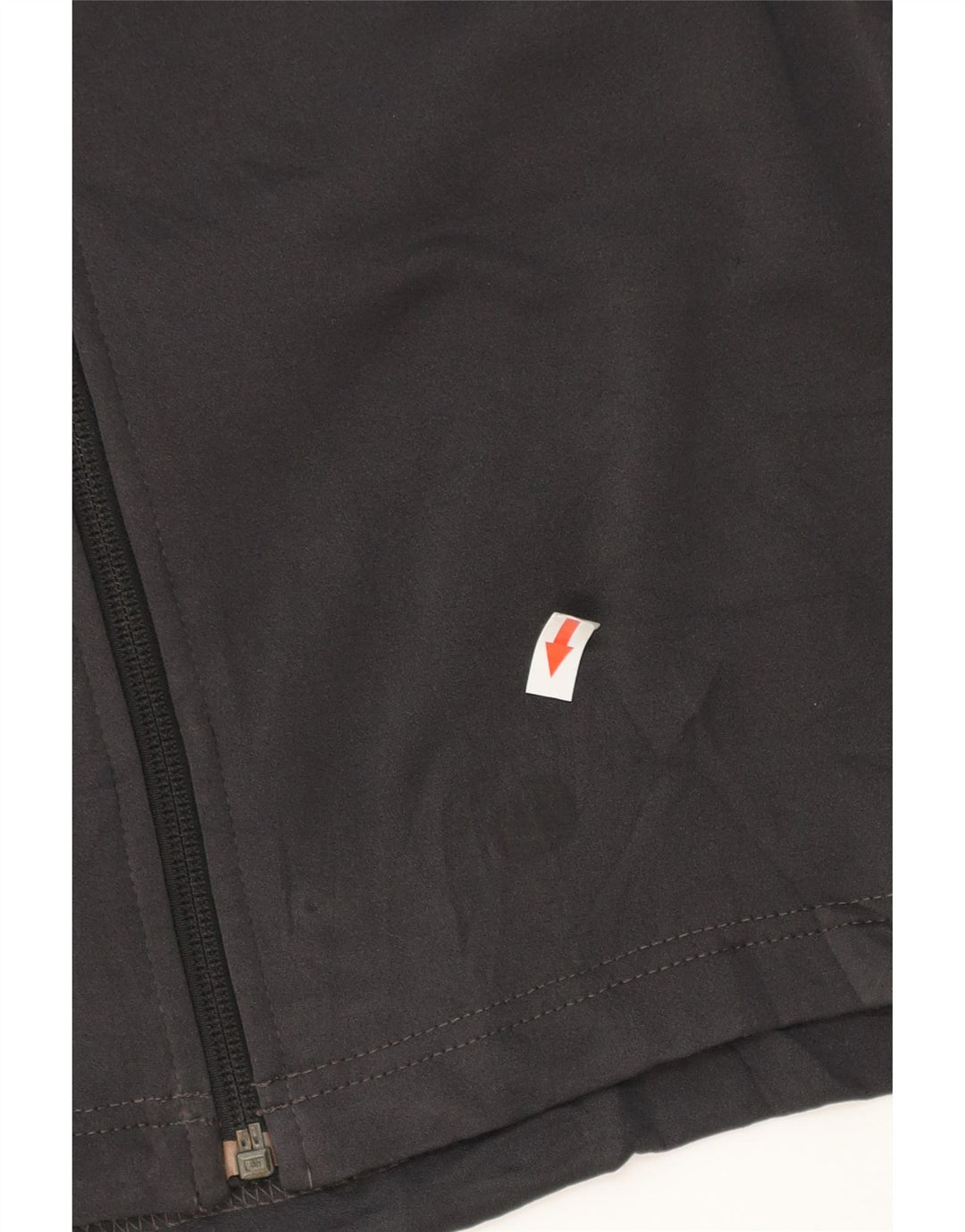 THE NORTH FACE Herren-Trainingsanzug-Oberjacke aus mittelgrauem Colourblock-Polyester