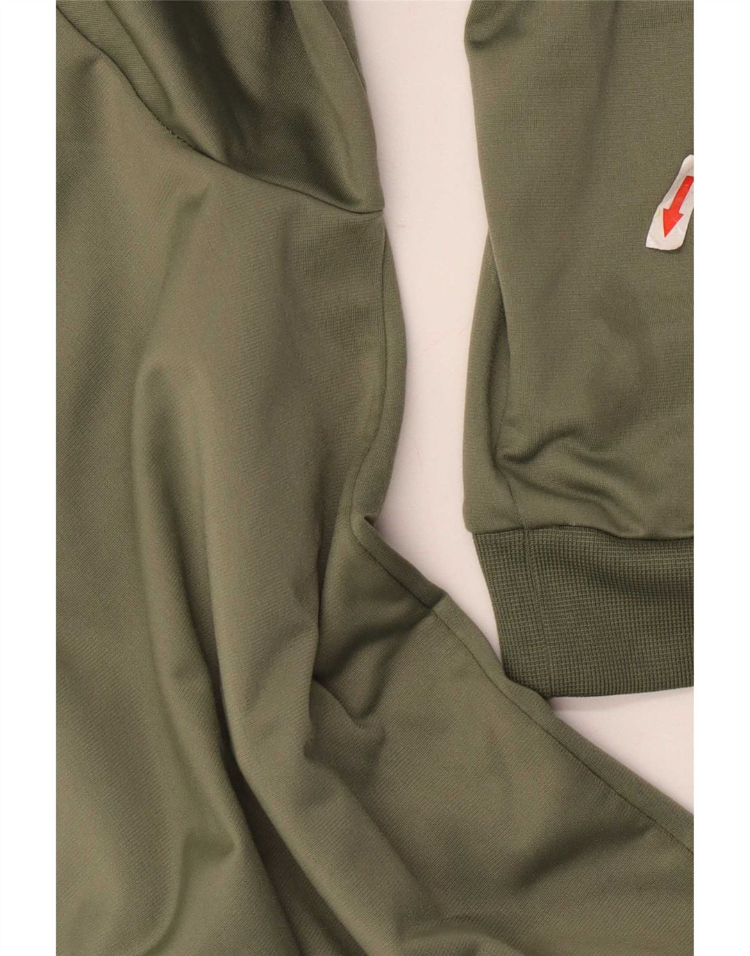 Adidas Herren-Trainingsanzug-Oberteil, Jacke, klein, Khaki, Polyester
