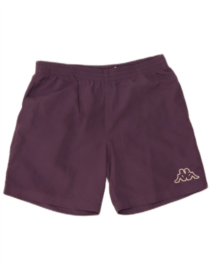 Kappa Herren Sportshorts Medium Lila Polyester
