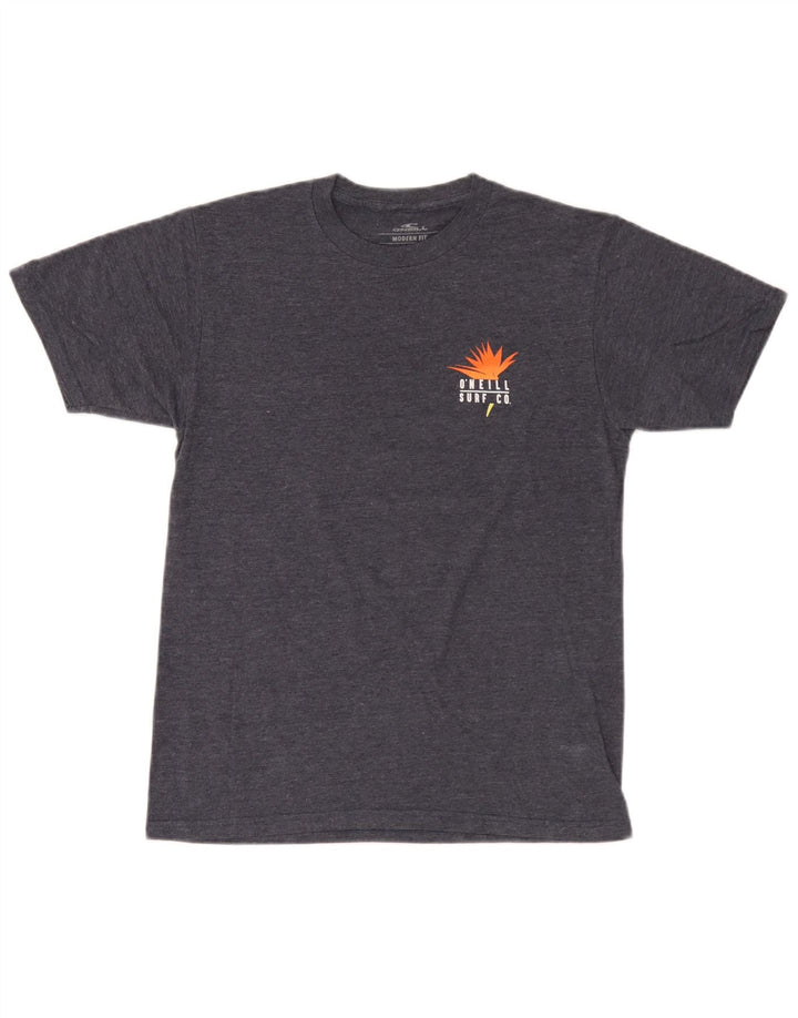 O'Neill Herren-T-Shirt mit moderner Passform, Grafik, Größe S, Grau, Baumwolle