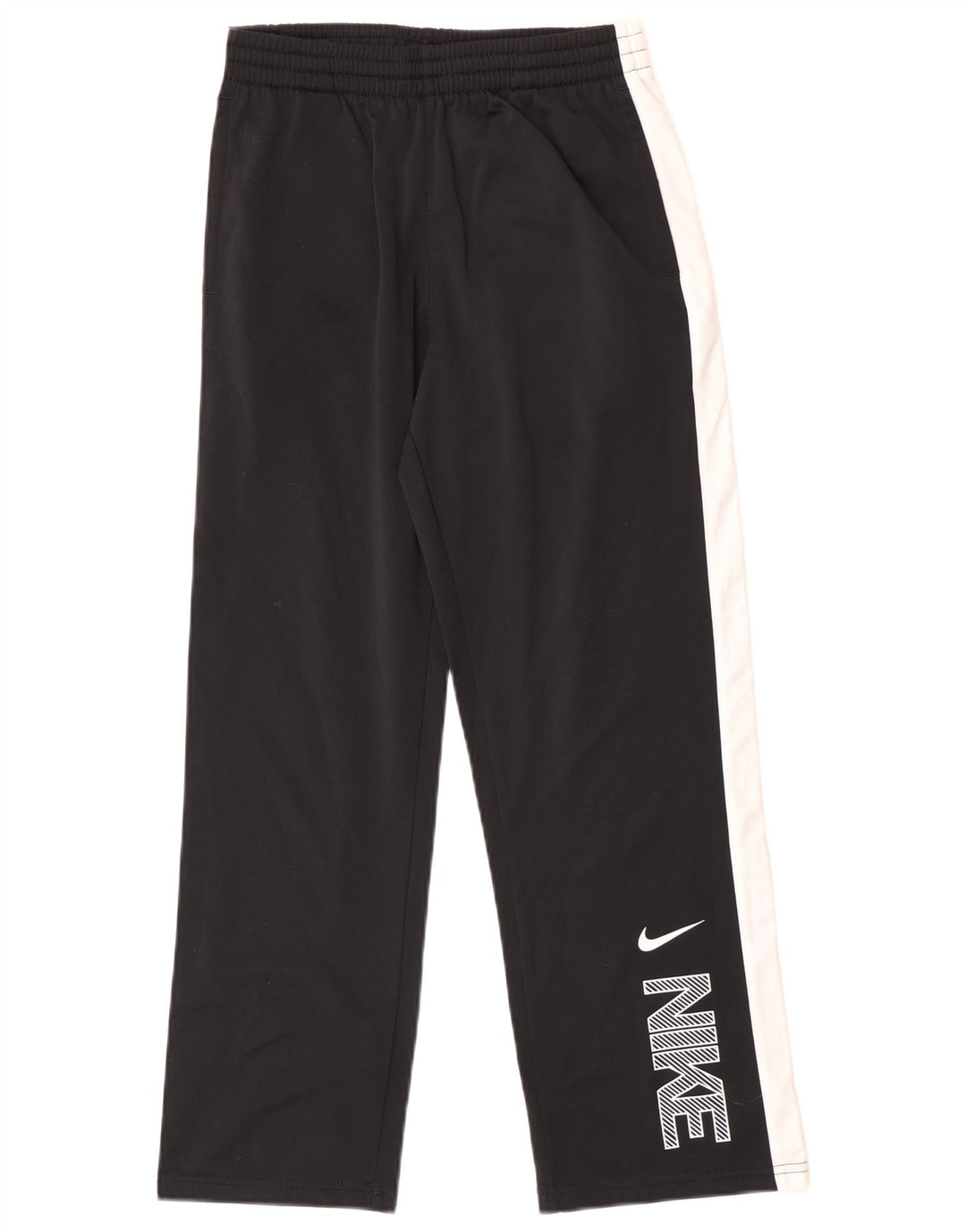 Nike Jungen-Trainingshose mit Grafik, 10–11 Jahre, Mittelschwarz, Farbblock
