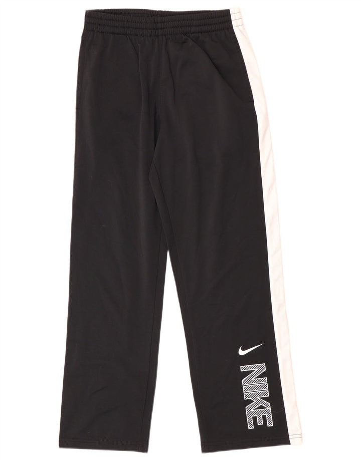 Nike Jungen-Trainingshose mit Grafik, 10–11 Jahre, Mittelschwarz, Farbblock