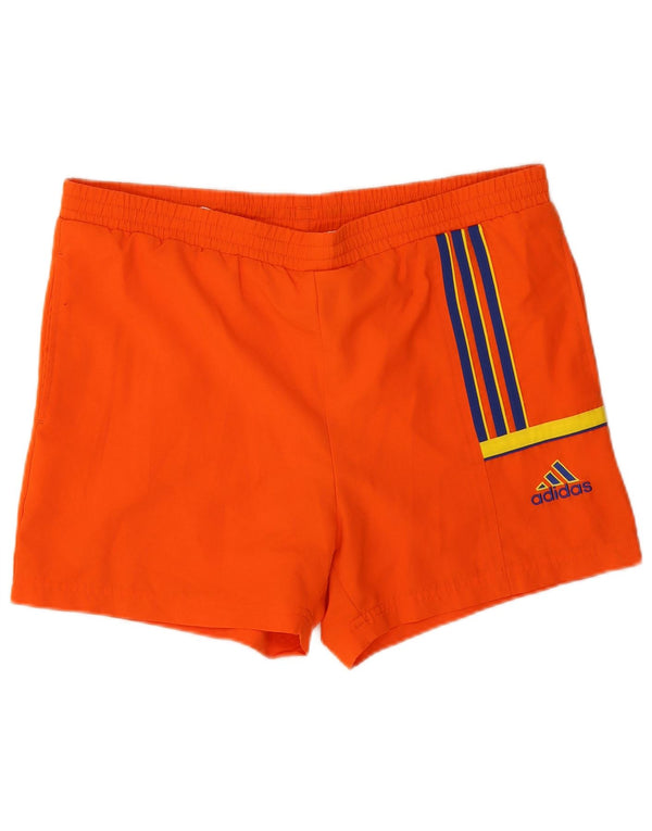 Adidas Mens Swimming Shorts Medium  Orange Polyester