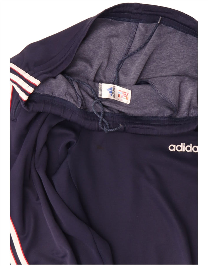 ADIDAS Herren-Trainingshose, Jogginghose, Größe 44/46, groß, marineblau, Polyester