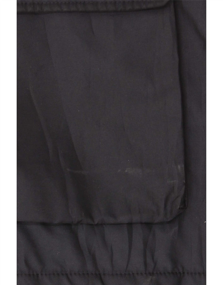 Bond Street Herren-Windbreaker-Mantel IT 52 XL Marineblaues Polyester