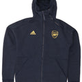 Adidas Herren Arsenal Zip Hoodie Pullover Medium Marineblau Polyester