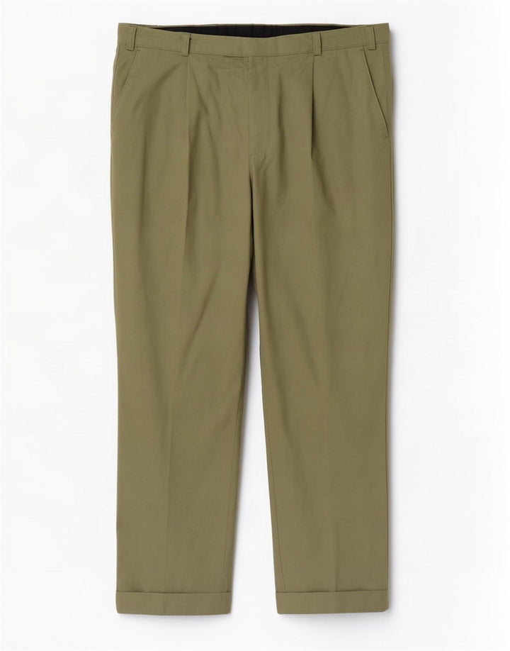 Pierre Cardin Herren-Anzughose mit Pegged-Anzug, W40, L31, Khaki