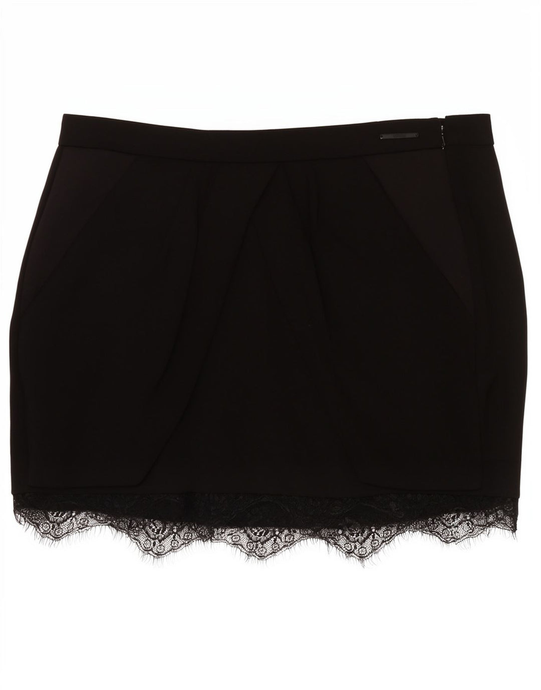 Guess Damen-Minirock mit niedriger Taille, W29, Mittelschwarz, Lyocell