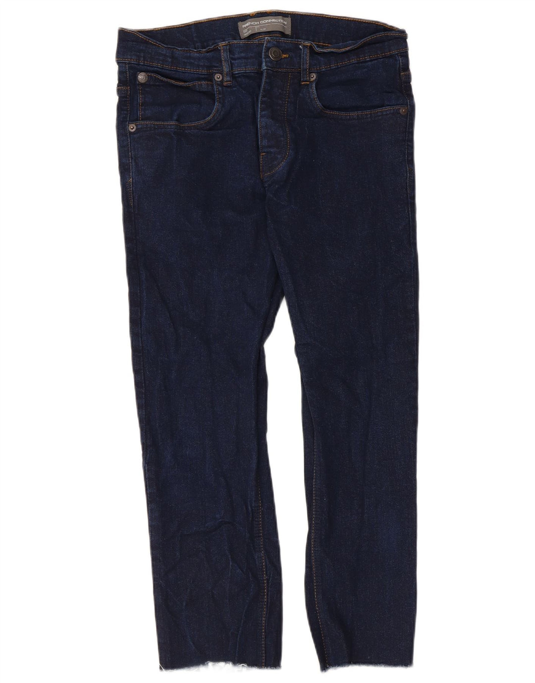 French Connection Slim-Jeans für Herren, W32, L24, marineblau, Baumwolle