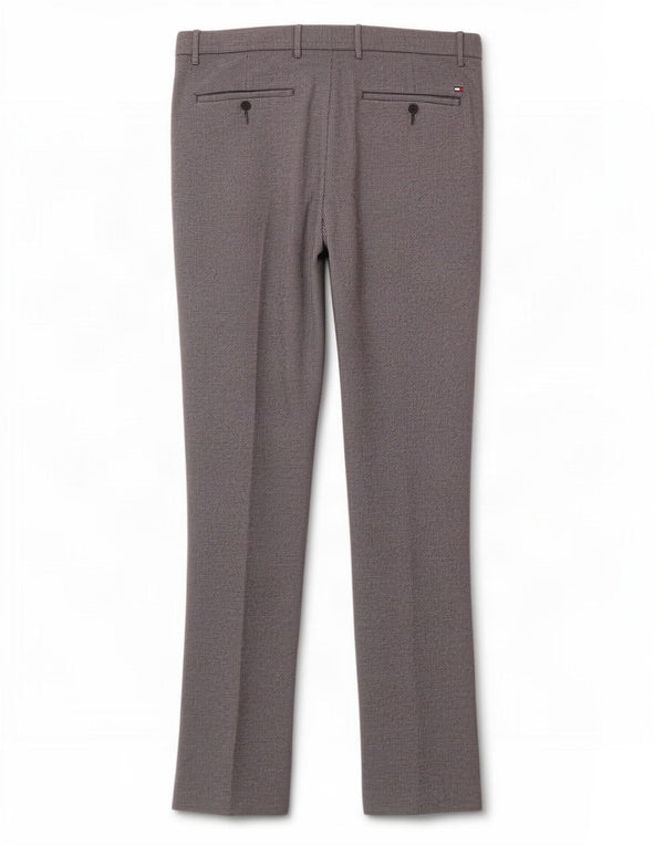 Tommy Hilfiger Slim Chino-Hose für Herren, W32, L32, Marineblau, Polyester