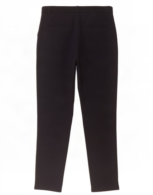 Zara Womens Straight Suit Trousers Medium W30 L30 Navy Blue Polyester